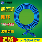 大唐保镖 超五类 网络跳线 1米1.5米2米3米5米 超5类网线 成品线