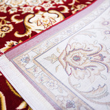 卧室床边地毯1300V高密度客厅茶几地毯 欧式美式波斯地毯