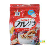包邮！日本Calbee卡乐比B水果颗粒果仁谷物营养麦片800g儿童早餐