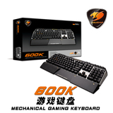 骨伽（COUGAR）600K（黑轴） 铝质架樱桃轴机械键盘