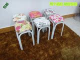 家用餐桌凳高凳简易铁凳圆凳子时尚创意塑料凳子便携居家凳矮凳