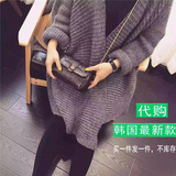 韩国代购2015秋季新款鳄鱼纹小方包链条女包单肩斜挎手机包小包包