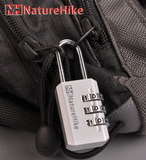 NH旅行行李箱密码锁 箱包锁迷你 健身房柜子小挂锁金属 TSA密码锁