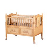 卡比龙  木材品牌实木婴儿床宝宝床童床 实木婴儿童松木欧式床 带