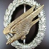美国代购军迷用品 勋章胸针胸章纪念章WW2二战德国伞兵空降奖章