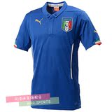 官方正版 2014世界杯意大利队主场球衣 足球短袖球服 现货可印号