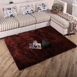 成品客厅地毯机器织造吸尘化纤卧室地毯可定制包邮欧美纯色长方形