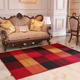 锦色华年几何图案地毯客厅卧室床边毯布艺现代简约地毯