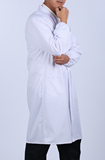 白大褂长袖医生服加厚长袖男女学生实验服医用夏护士服白色工作服