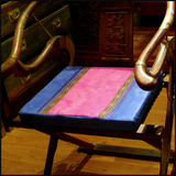 麂皮绒布艺罗汉床垫罗汉套飘窗垫沙发垫套布艺椅垫太师椅蓝色坐垫