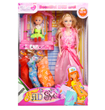 换装芭比娃娃套装玩具礼盒多款婚纱衣服梦幻儿童女孩玩具洋娃娃