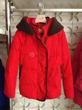 冬季新款专柜1980红色羊羔毛保暖修身正品棉衣外套MNJP722B