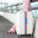 旅行出差一字行李箱绑带彩色打包带捆绑带粘扣 捆绑带行李固定带