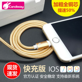 CHOETECH 苹果Lightning数据线 iPhone5s/6s单头充电线 mfi认证