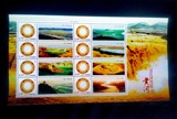 1.2元打折邮票--黄河个性化邮票 太阳神鸟 面值9.6元