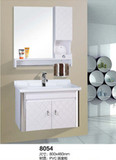 特价现代中式款PVC防水浴柜组合洗手盆洗脸盆家用一体陶瓷盆80CM