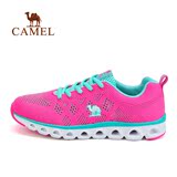 【2016新品】CAMEL骆驼户外女款舒适越野跑鞋 减震透气女鞋运动鞋