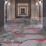 加厚走廊红地毯 过道 楼梯地毯 满铺地毯酒店 办公防滑地毯
