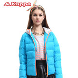 Kappa 保暖加厚女羽绒服 冬季羽绒夹克 运动休闲外套|K0362YY02