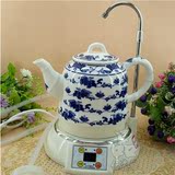 陶瓷茶具套装 烧水壶保温 电热壶不锈钢 泡茶器创意 自动上水茶壶