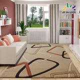 东升 简约现代时尚地毯客厅茶几加厚防滑大地毯可水洗卧室床边毯