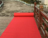 红地毯一次性结婚大红色婚庆楼梯防滑加厚门垫开业庆典地毯批发