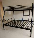 广东省双层铁艺床母子床铁架床高低床子母床金属铁床上下床新款