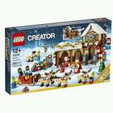 儿童积木玩具进口现货 乐高  LEGO 10245 圣诞老人工作室圣诞礼物