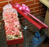 圣诞节鲜花*鲜花预订*母亲节鲜花*生日鲜花16枝粉色康乃馨礼盒