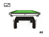 来力台球桌 美式黑8台球桌标准台定制彩台球案黑八桌球台家用K6