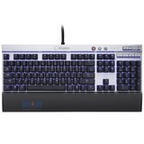 Corsair 海盗船K70红轴  蓝光 背光机械键盘 绝版银色面板带包装