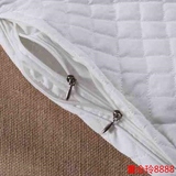 双层自制双拉链枕头皮DIY定型内胆套荞麦涤棉枕芯套枕芯皮内枕套