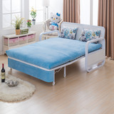 特价多功能折叠沙发床 1.2米1.5米1.8米 可拆洗宜家单人双人 包邮