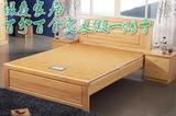 全实木单人床松木1米1.2米1.35米床可以定做工厂直销广州上海家具