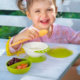 儿童餐具分格套餐吸盘碗宝宝餐具儿童碗训练辅食碗婴儿餐具礼盒装