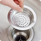 厨房水槽过滤网漏网下水器漏网手提式不锈钢水槽隔渣网洗菜盆网漏