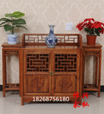 中式明清古典实木仿古家具 榆木餐边柜 备餐柜 酒柜 茶水柜 特价