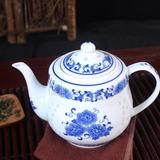 景德镇茶壶陶瓷大号 青花玲珑瓷壶 泡茶壶水壶 茶壶 单壶 700毫升
