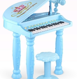 电子琴儿童玩具带麦克风136岁婴幼儿早教音乐器女孩钢琴可充电i