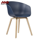 Hay Chair黑尔椅子北欧实木餐椅简约时尚创意办公室椅设计师椅子