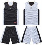 乔丹篮球服男 双面穿篮球衣 两面运动服 比赛背心训练服队服包邮