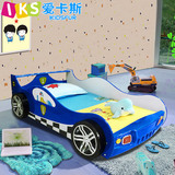 儿童床爱卡斯男孩女孩王子现代创意彩绘跑车汽车床儿童套房家具