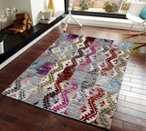 几何条纹波浪纹客厅卧室样板房地毯现货 进口土耳其地毯简欧现代