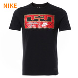 耐克男短袖 Nike夏季詹姆斯运动服 透气篮球T恤689167-010 726473