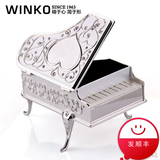 新品WINKO水晶钢琴音乐盒 高档个性可爱八音盒首饰盒创意精品礼品