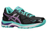 美国代购 运动鞋跑步鞋 女亚瑟士ASICS GT-2000 V3 GEL黑紫翡翠绿