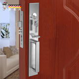 德国DGPOSY大门锁外装房门锁室内卧室304不锈钢锁具把手中式简约