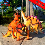 恐龙玩具恐龙模型 软胶仿真动物霸王龙侏罗纪儿童2岁男孩玩具礼物
