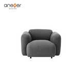 ansuner创意设计师家具 swell 1-seater sofa/膨胀沙发 布艺沙发