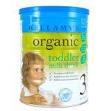 Bellamy's 贝拉米纯天然有机婴幼儿奶粉3段 6罐包邮澳洲直邮